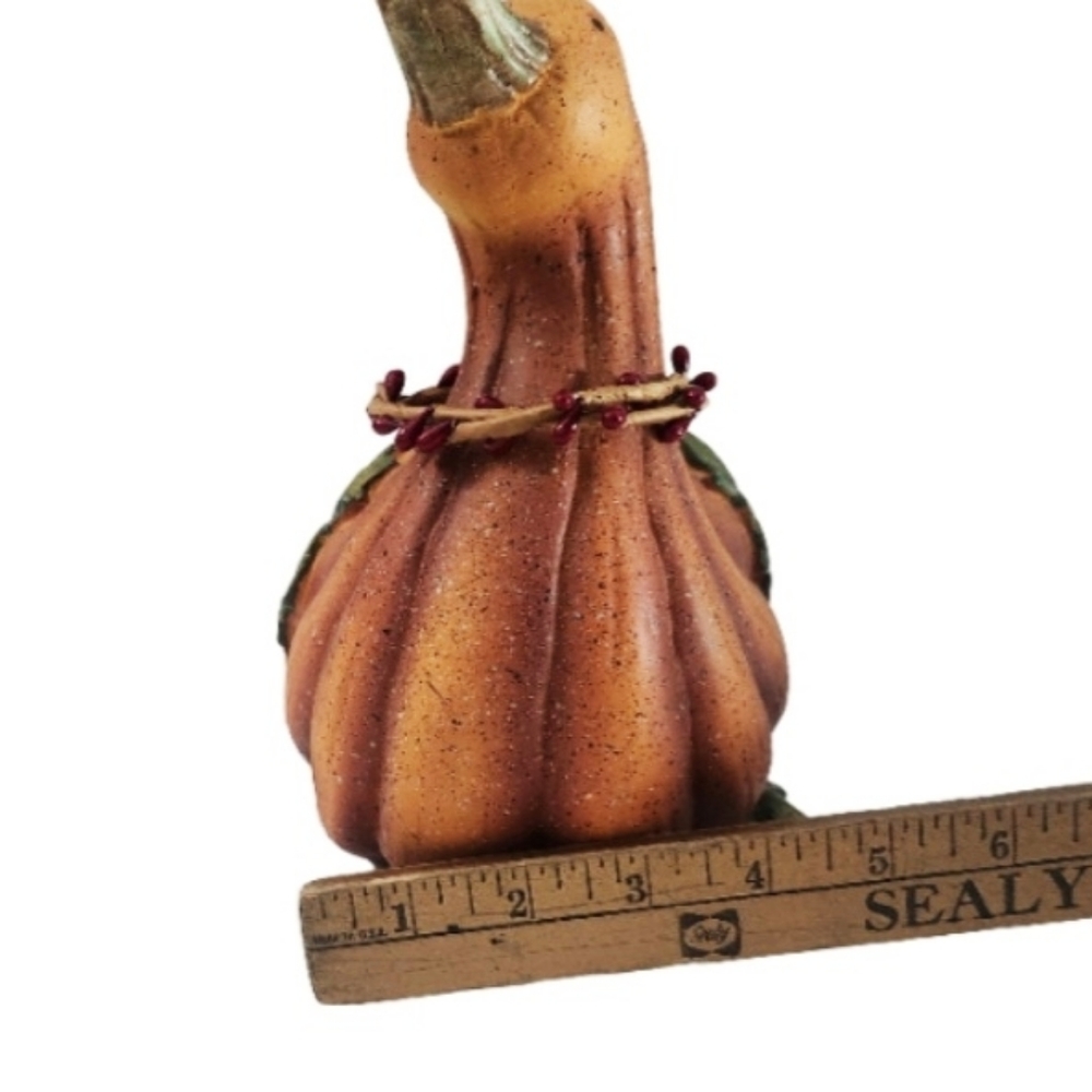 Vintage Gourd Pumpkin Ducks Geese Statue Decor Figures Set of 2 Collections, etc - Picture 15 of 16